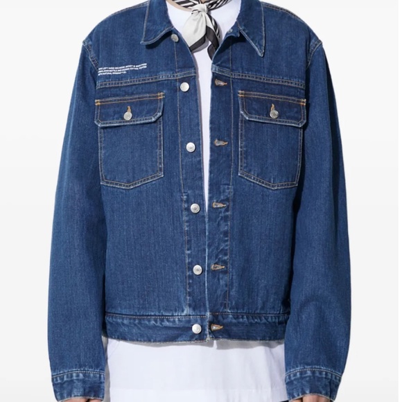 Denim Jacket (Pangaia pocket-selvedge denim jacket) - Picture 3 of 9